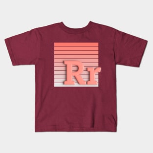 R - letter Kids T-Shirt